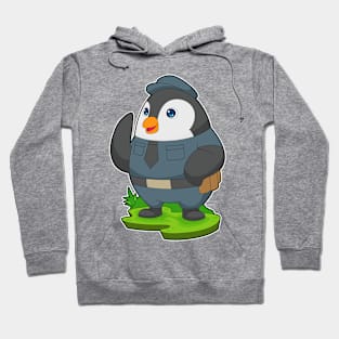 Penguin Cop Police Hoodie